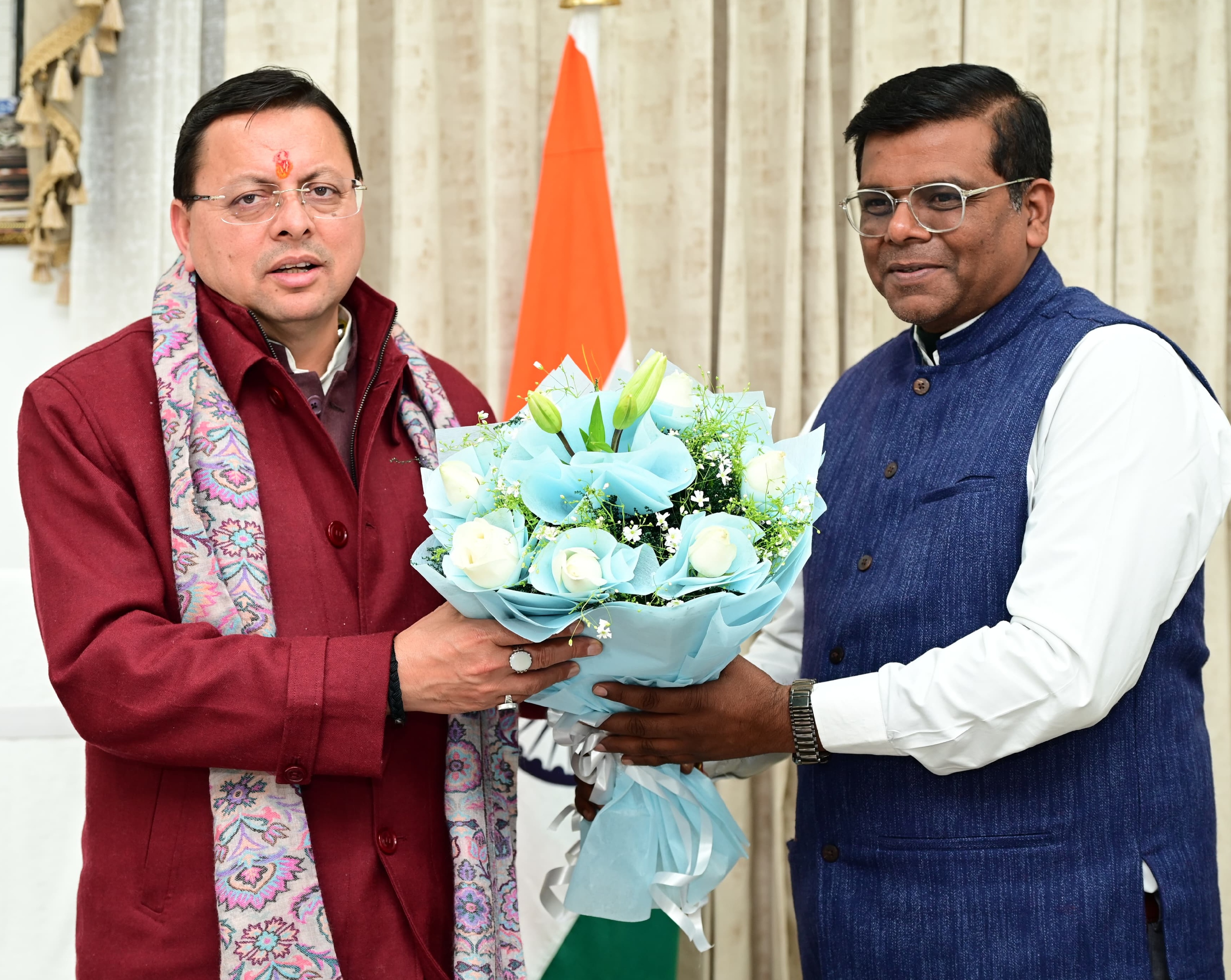 मुख्यमंत्री से मिले सीएयू के पूर्व सचिव महिम वर्मा