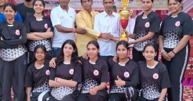 नेशनल ड्रॉप रो बॉल चैंपियनशिप में एसजीआरआरयू टीम का जलवा