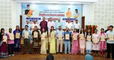 सीएम धामी ने 483 अभ्यर्थियों को प्रदान किये नियुक्ति पत्र