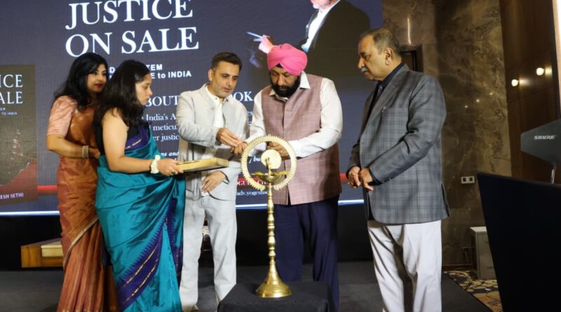 न्यायमूर्ति शरद शर्मा ने किया ‘जस्टिस ऑन सेल’ पुस्तक का विमोचन