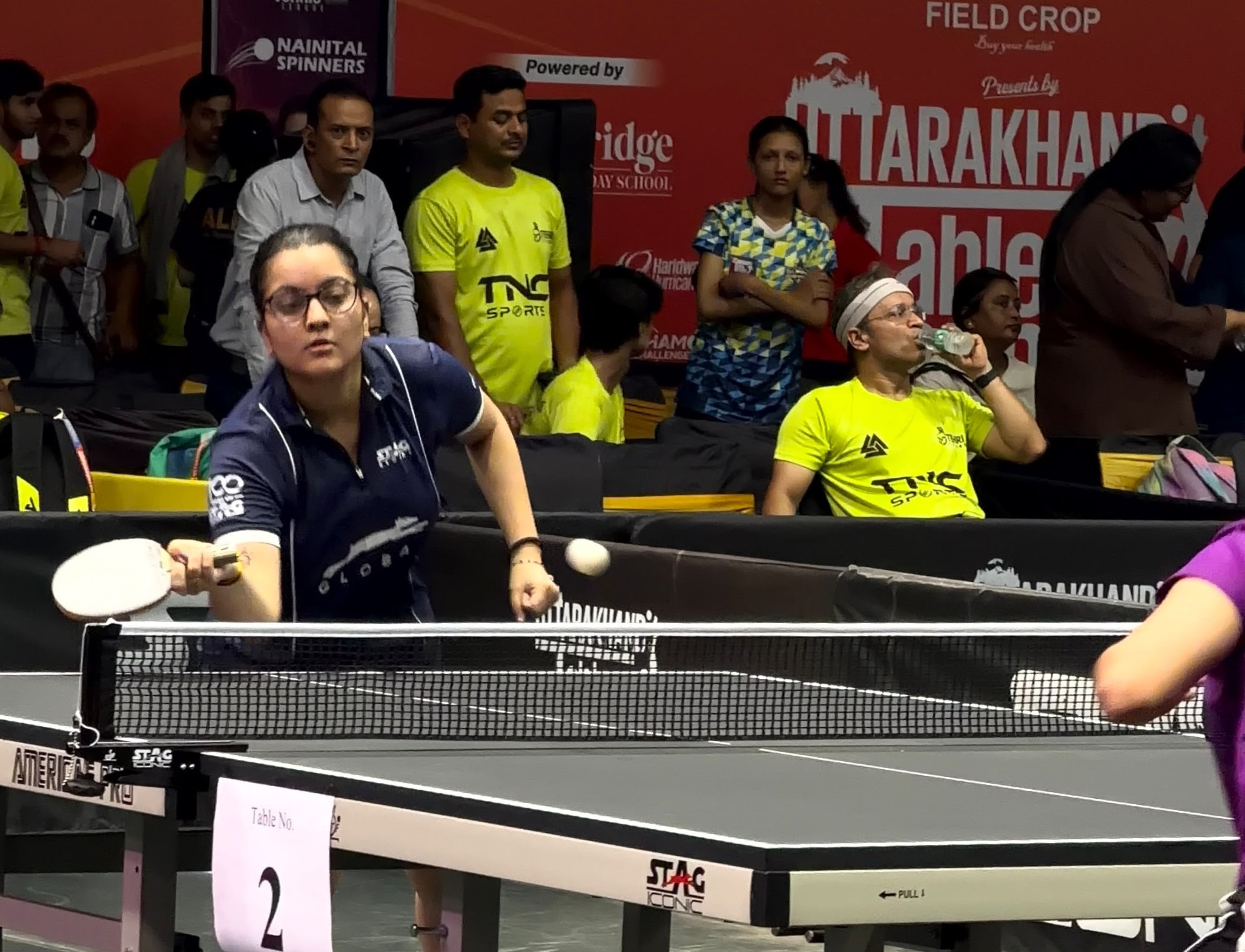 उत्तराखंड टेबल टेनिस लीग: रूद्रप्रयाग निंजाज, हरिद्वार हरिकेंस व पौड़ी पैंथर्स जीते