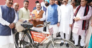 चार हजार किलोमीटर से अधिक साइकिल चलाकर दिया ऊर्जा संरक्षण का संदेश