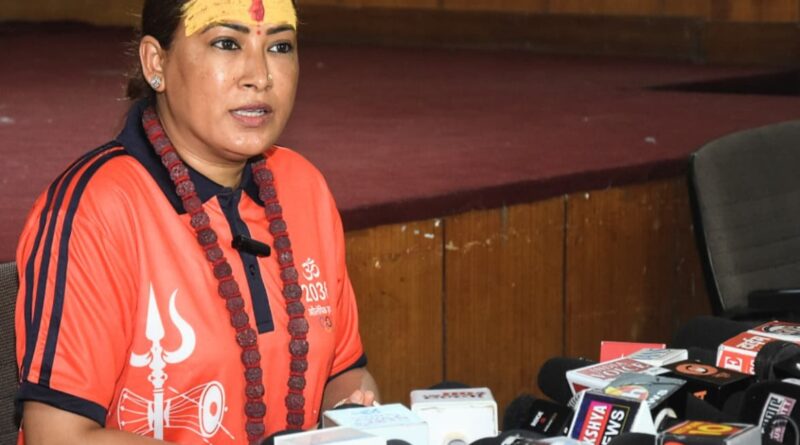 2036 ओलंपिक मेजबानी का संकल्प लेकर कावड़ उठाएंगी रेखा आर्या