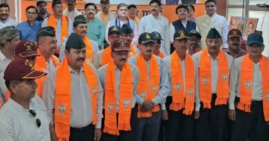 पूर्व सैनिक और विभिन्न दलों के नेता भाजपा में हुए शामिल