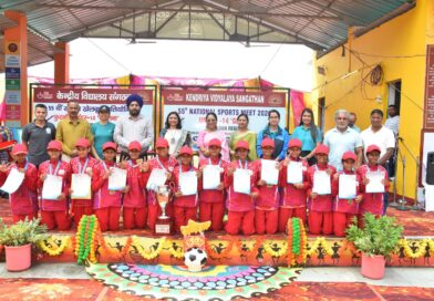 राष्ट्रीय फुटबॉल (अंडर-14 बालिका वर्ग) में जयपुर संभाग बना चैंपियन