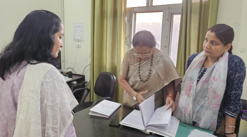 महिला आयोग अध्यक्ष ने ‘सखी वन स्टॉप सेंटर’ का किया औचक निरीक्षण