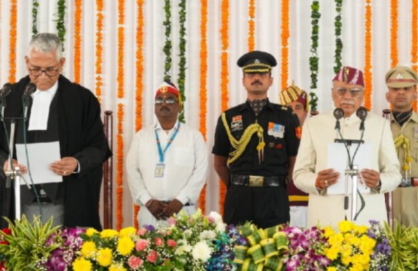 डॉ. ढाल सिंह बिसेन ने ली उत्तराखंड के राज्यपाल पद की शपथ